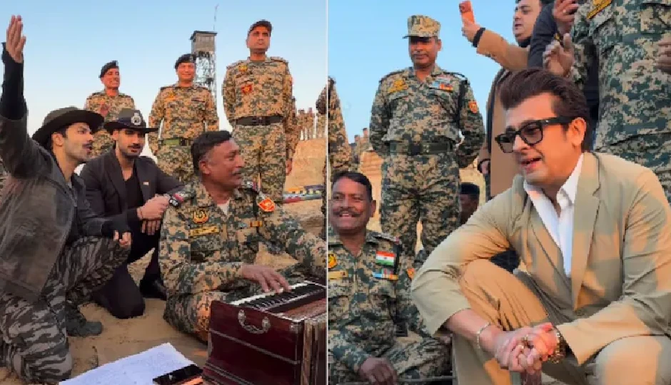 ‘घर कब आओगे’ की धुन पर दिखा देशभक्ति का रंग, BSF जवानों के साथ वरुण धवन की मस्ती