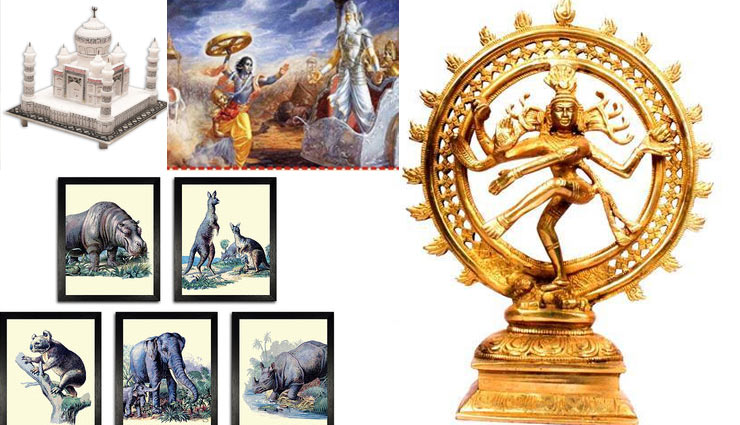 vastu shastra,vastu dosh,not to keep these things,natraj,mahabharat,taajmahal,wild animals poster