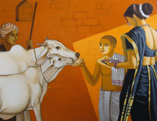 Story of 1st day of Diwali- Vasu Baras