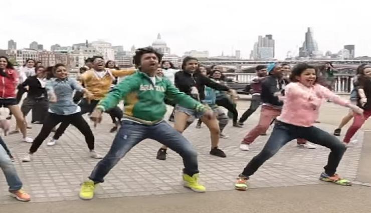 लन्दन में बॉलीवुड सोंग्स का फ्लेशमोब, सोशल मीडिया पर बना सबकी पसंद