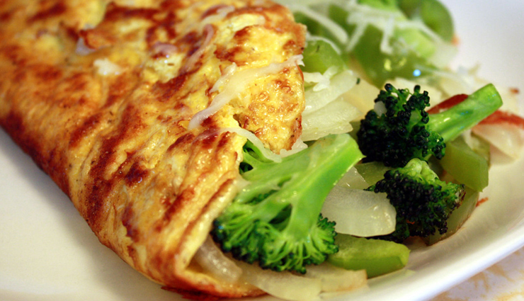 Recipe- Vegetable Cheese Omelette
