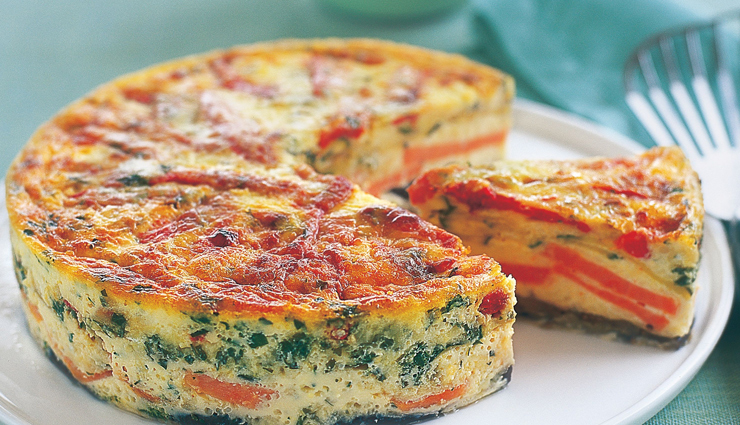 Recipe- Loaded With Fresh Herbs Spring Vegetable Frittata