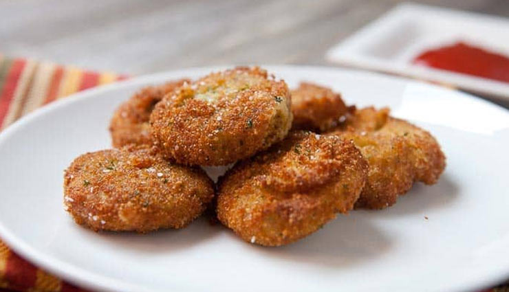 crispy veg nuggets and sichuan sauce,nuggets recipe,snacks recipe,sauce recipe