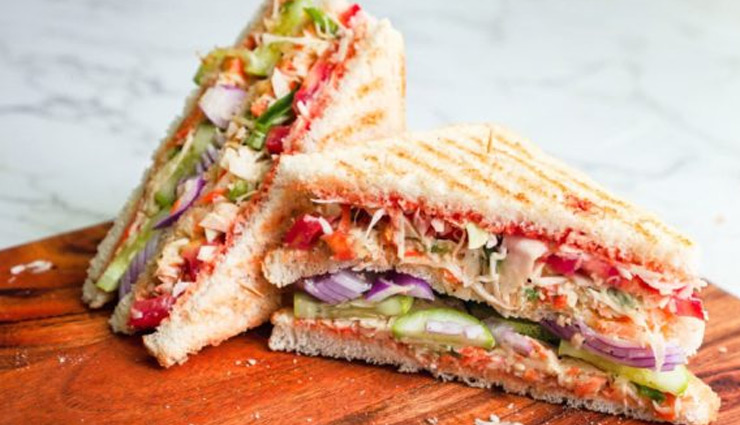 Breakfast Recipe: महज 15 मिनट में तैयार करें टेस्टी ‘वेज सैंडविच’, ये है बनाने का आसान तरीका