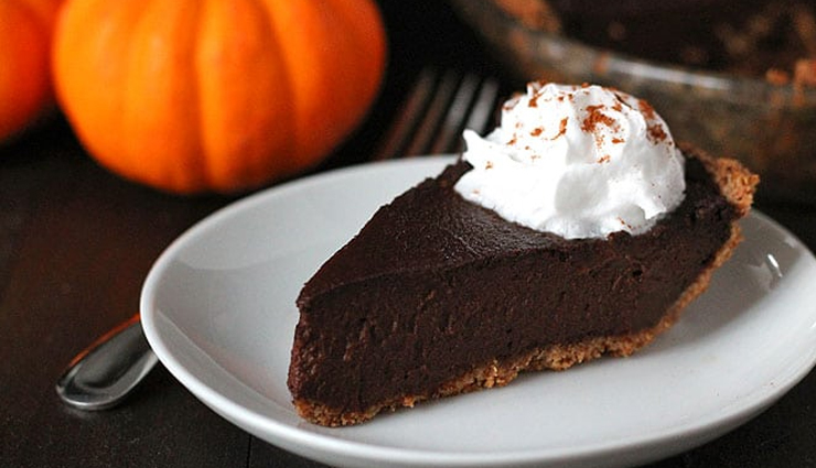 chocolate vegan pumpkin pie,hunger struck,food