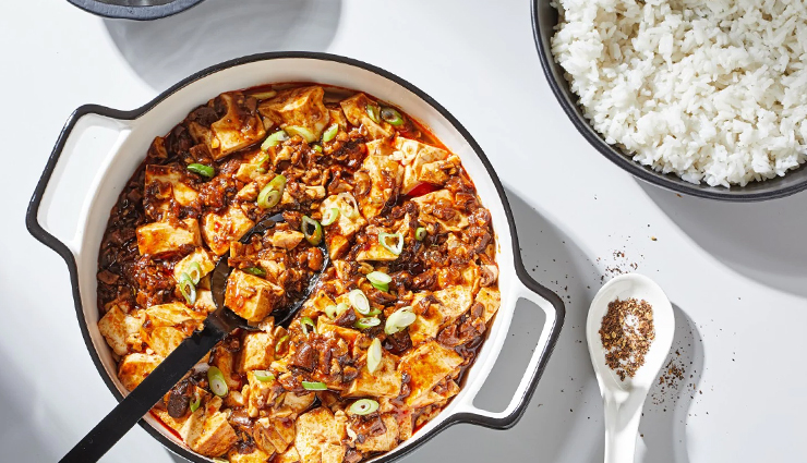 vegan mapo tofu,vegan mapo tofu recipe,how to make  vegan mapo tofu,easy recipes,hunger struck,food,chinese dish,easy to cook recipes