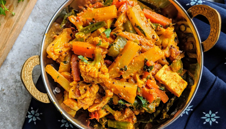 vegetable jalfrezi,main course recipe,recipe