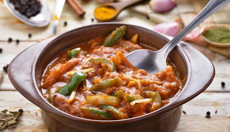 vegetable jalfrezi,restaurnt style recipe,recipe,main course recipe