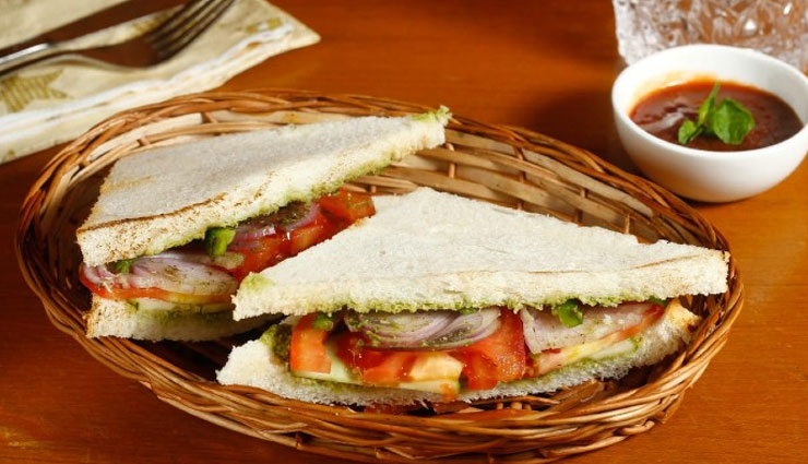 vegetable sandwich,sandwich recipe,snacks recipe,easy recipe