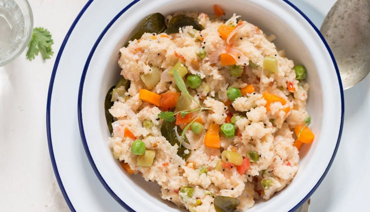 vegetable upma,vegetable upma in instant pot,upma recipe,breakfast recipe,recipe