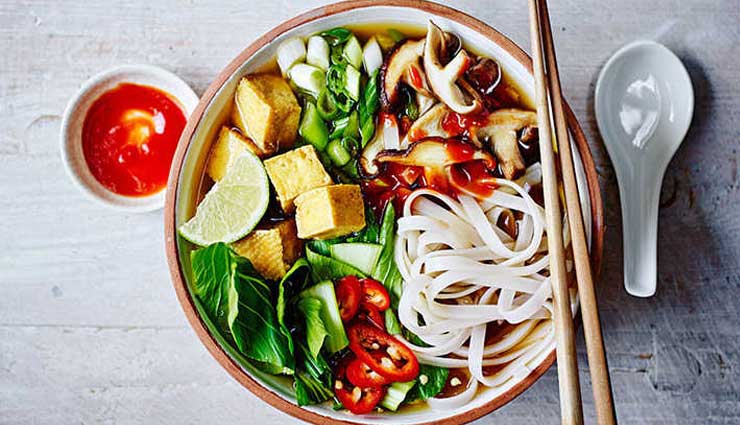 vegetarian pho soup,soup recipe,snacks recipe