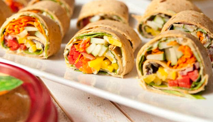 Recipe- Bite Size and Super Easy To Make Veggie Pinwheels