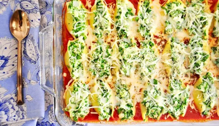 veggie stuffed shells,snacks recipe,recipe