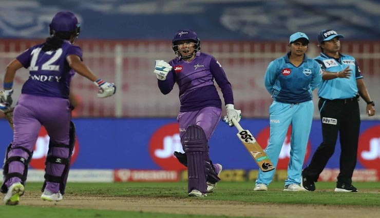 मिताली की टीम वेलोसिटी ने पहली बार पाई सुपरनोवाज पर जीत, मैन ऑफ द मैच चुनी गई सुने लूस