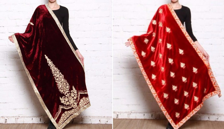फैशन के अनुरूप चुनाव करे इन दुपट्टो का जो बढायेंगे आपकी खूबसूरती fashion trends in a scarf,types of a scarf,types of tippet,types of a stole,fashion tips,beautiful scarf