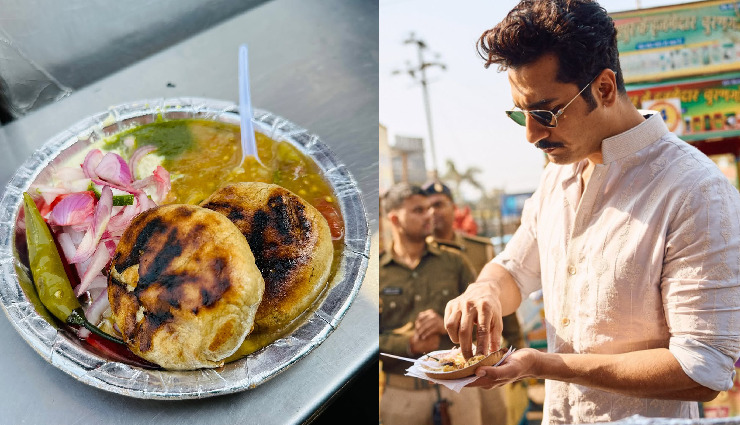 फिल्म प्रमोशन के दौरान खुद को रोक नहीं पाए विक्की कौशल, सड़क किनारे उठाया लिट्टी-चोखा का लुत्फ 