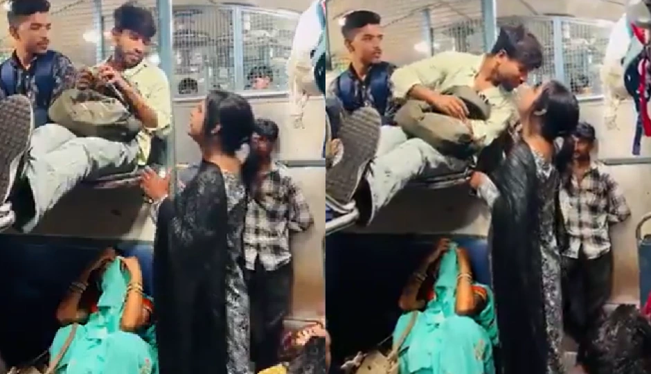 ट्रेन में शख्स ने किन्नर से किस करने की जताई इच्छा, बदले में किन्नर ने मांग ली इतनी बड़ी रकम; वीडियो सोशल मीडिया पर वायरल