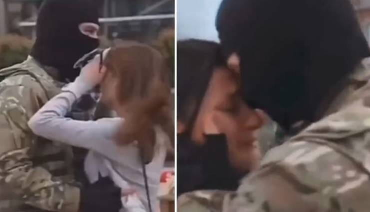 यूक्रेन से सामने आ रहे दिल दुखाने वाले Video, सैनिकों की बीवियों के आंखो में आए आंसू 