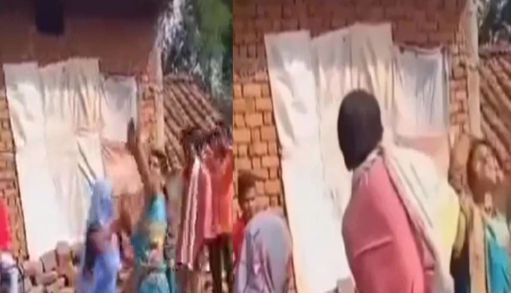 VIDEO : वायरल हुए इस महिला के डांस पर आ रही महेदार प्रतिक्रियाएं, लोग कह रहे सस्ते नशे का कमाल!