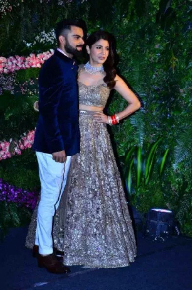 bollywood,cricket,anushka sharma,virat kohli,reception,entertainment,gossips