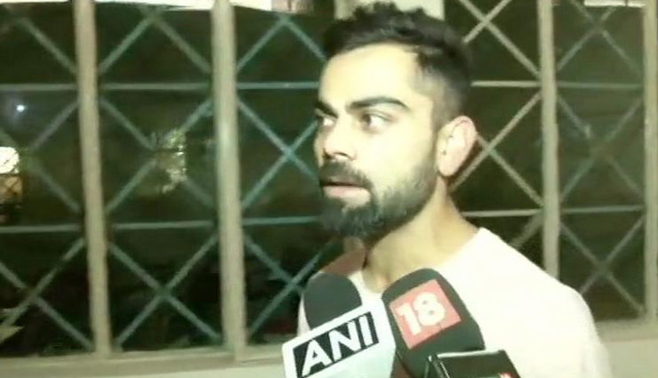 lok sabha election 2019,virat kohli,virat kohli cast vote,gurugram,vote,news,news in hindi