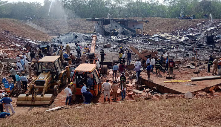 महाराष्ट्र के भंडारा में आयुध फैक्ट्री में भीषण विस्फोट, 8 मरे, 7 घायल, 14 अंदर फंसे