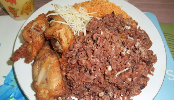 ghana dishes,traditional ghana dishes,jollof rice,waakye,banku and tilapia,red-red,fufu and goat light soup,tuo zaafi,kenkey and fried fish,kelewele,travel,holidays,travel guide