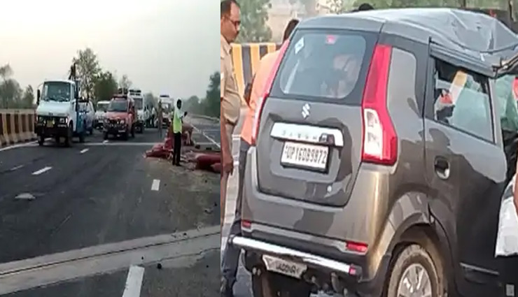 yamuna experssway,road accident yamuna expressway,road accident news,uttar pradesh news