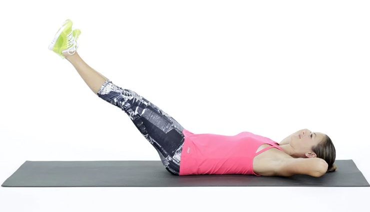 crunches,side pulling,air cycling,reverse crunches,leg lifts,twisting,exercises to reduce waist,waist fat reduce tips,Health tips,fitness tips