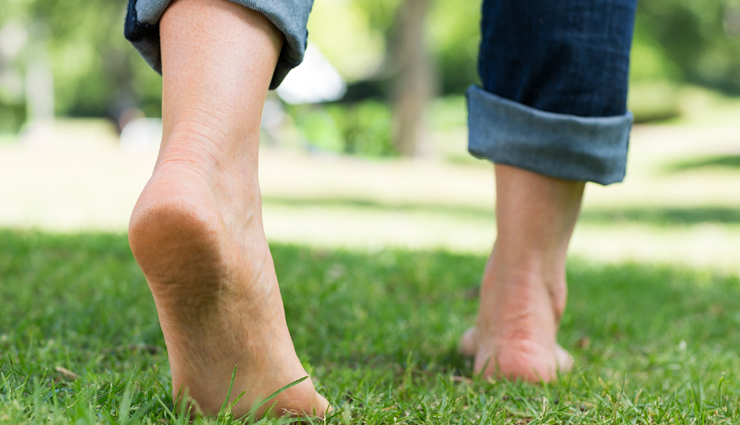 Surprising Health Benefits Of Walking Barefoot On Grass
