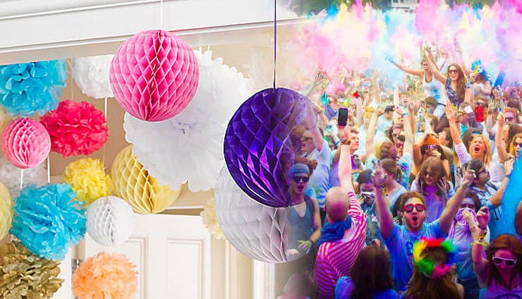 holi special 2019,holi,happy holi,house decoration tips for holi party,holi party,enjoy holi party,decoration house for holi party,holi special