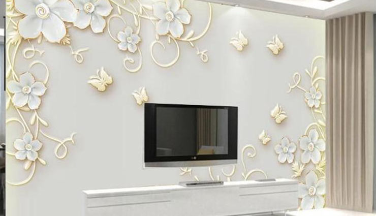 wall paper,wall decals,decorate your home with wall paper,household tips. home decor tips ,हाउसहोल्ड टिप्स, होम डेकोर टिप्स , वाल पेपर 