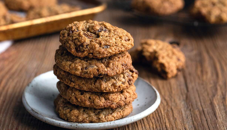 healthy to eat walnut oatmeal cookies,food,easy recipe