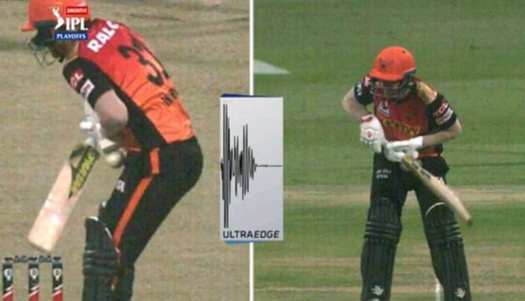 IPL 2020 : वार्नर के विकट ने दिया नए विवाद को जन्म, जानें क्या बोले इस पर दिग्गज