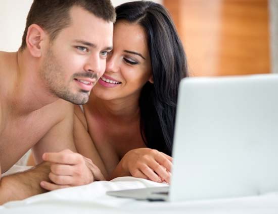 Watching porn with spouse
