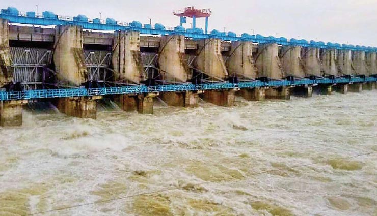 टोंक : लगातार बारिश से बीसलपुर बांध में पानी की आवक जारी, 309.54 आरएल मीटर पहुंचा जलस्तर 