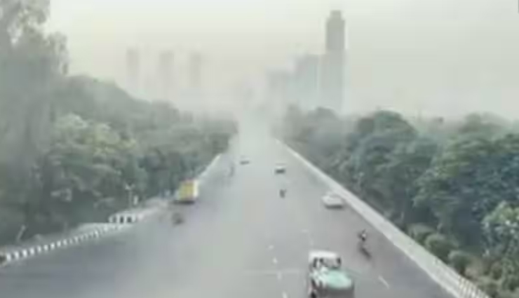 दिल्ली में रात के तापमान में गिरावट, नोएडा में प्रदूषण बढ़ा, हल्की बारिश की सम्भावना, होगी ठंड की शुरूआत