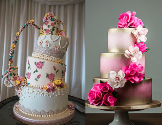 5 Wedding Cakes That Are Trending on Instagram