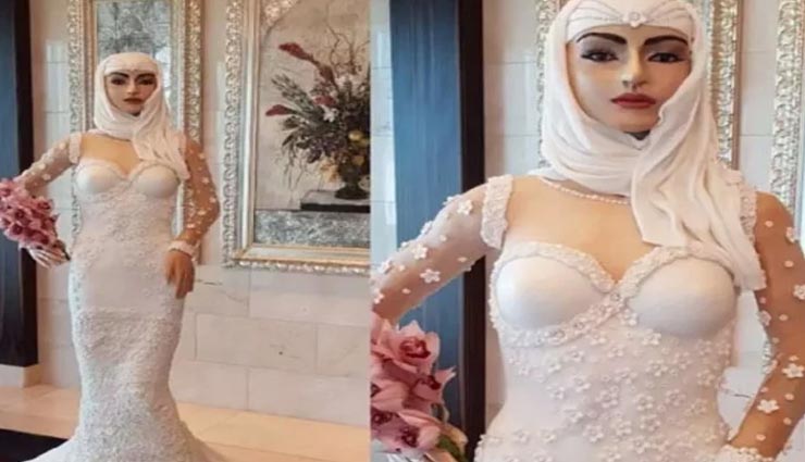 लड़की की तरह दिखने वाला अनूठा केक जिसे बनाने में लगे 10 दिन, कीमत एक करोड़ के पार  