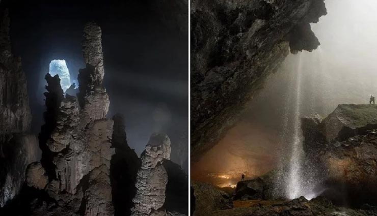 अनोखी गुफा जिससे आने वाली डरावनी आवाजें सुन कांप जाते हैं लोग weird news,weird facts,weird cave,interesting facts,worlds biggest cave,hang son doong