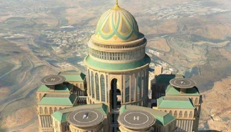 यहां बन रहा 10 हजार कमरों वाला दुनिया का सबसे बड़ा होटल, जानें चौंकाने वाली खासियत weird news,weird information,worlds largest hotel,abraj kudai,saudi arabia