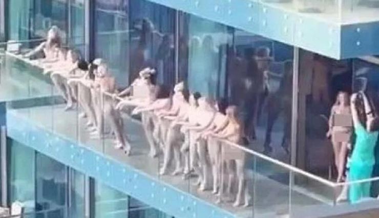 दुबई : पूरी तरह नग्न होकर बालकनी में खड़ी दिखी दर्जनों महिलाएं, पुलिस ने किया सभी को गिरफ्तार
