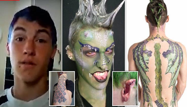 सांप जैसा दिखने के लिए युवक ने कराया कुछ ऐसा जिसने सभी को किया हैरान, खर्च हुए 14 लाख रुपये