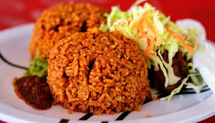 west africa food,thieboudienne,red red,chicken or fish yassa,suya,jollof rice,fufu,groundnut stew,ewa agoyin