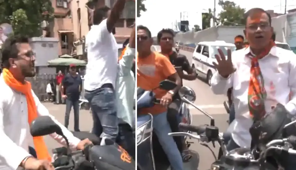 VIDEO: चुनावी जीत के बाद ममता बनर्जी के आवास के बाहर बीजेपी कार्यकर्ताओं का हंगामा, ‘जय श्री राम’ नारों से गरमाया माहौल