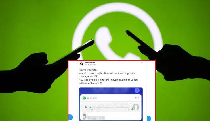 आया नया फीचर, चैट में आया Voice Message अब बिना WhatsApp खोले सुन पाएंगे, जाने कैसे 