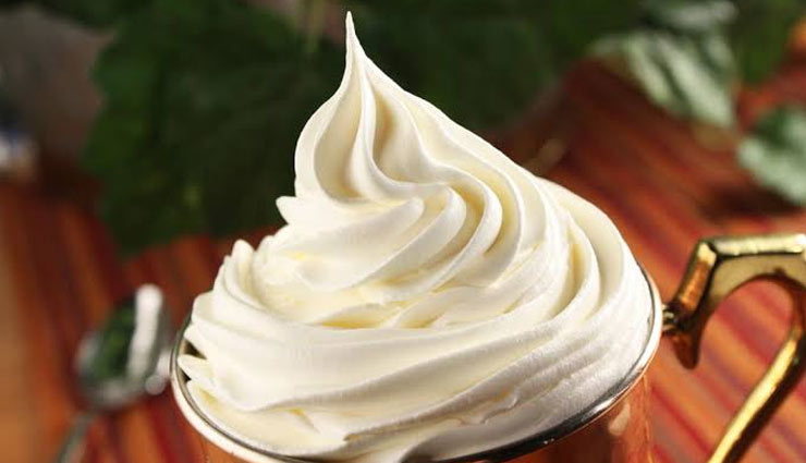 whipped cream at home,whipped cream recipe