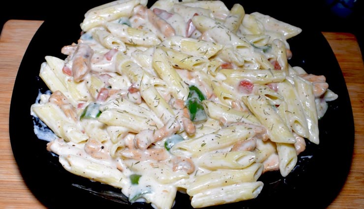 लॉकडाउन रेसिपी : मिनटों में तैयार होगा वाइट सॉस पास्ता white sauce pasta recipe,recipe,recipe in hindi,special recipe