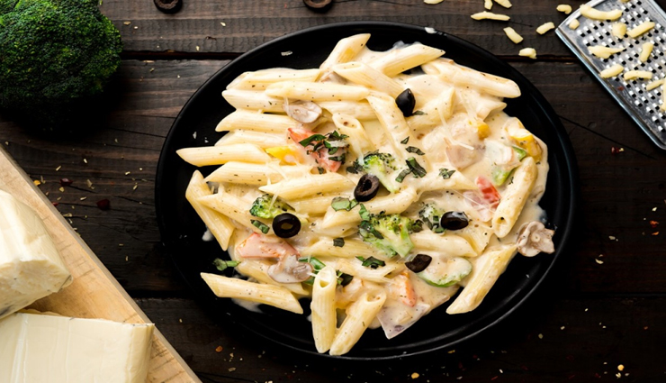 white sauce pasta recipe,recipe,recipe in hindi,special recipe