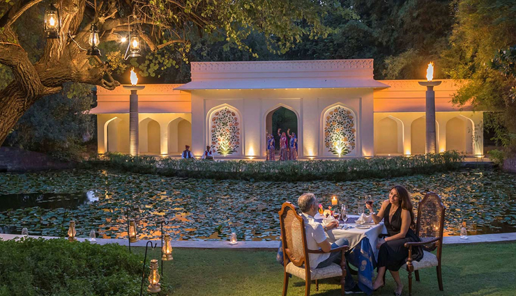 luxurious wildlife resorts,wildlife resorts in india,india,aman-i-khas resort,rajasthan,the oberoi vanyavilas,kanha earth lodge,kanha national park,corbett the baagh spa and resort,uttarakhand,sher bagh,rajasthan